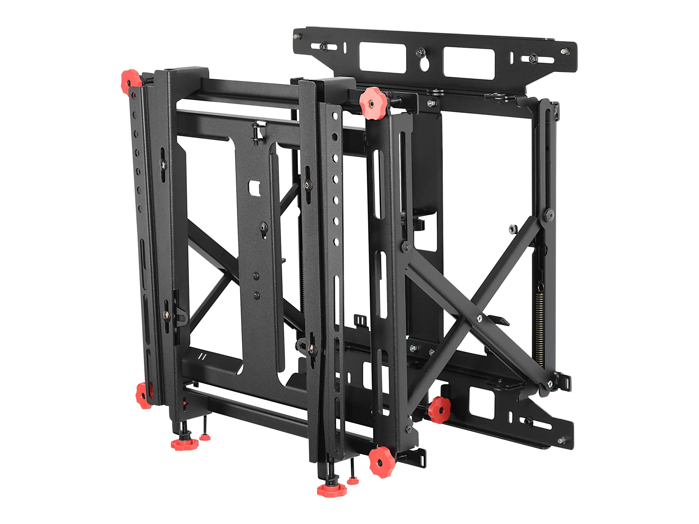 Peerless SmartMount Supreme Full Service Video Wall Mount with Quick Release - Klammer - für Videoleinwand - Schwarz - Bildschirmgröße: 116.8-152.4 cm (46"-60") - Wandmontage