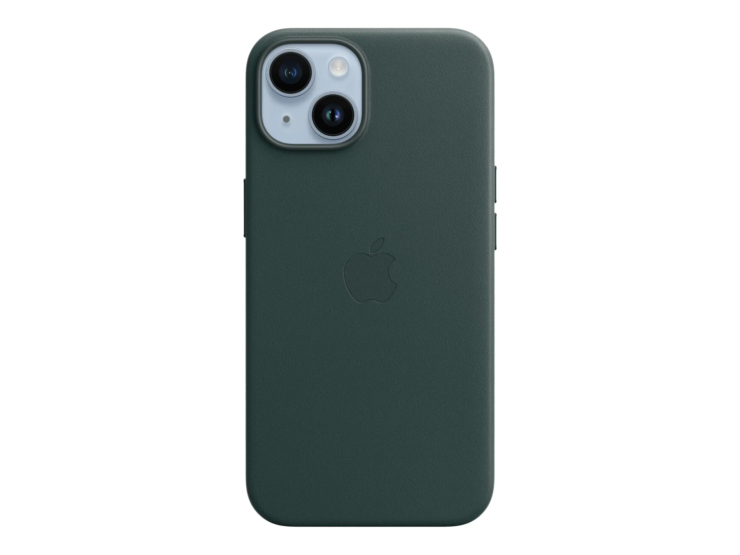 Apple - Hintere Abdeckung für Mobiltelefon - kompatibel mit MagSafe - Leder - Forest Green - für iPhone 14