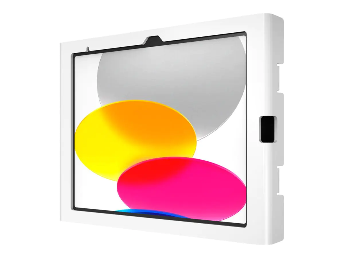 Compulocks iPad 10th-11th (A16) Gen Swell Enclosure Wall Mount White - Gehäuse - für Tablett - weiß - Bildschirmgröße: 27.7 cm (10.9") - Wandmontage - für Apple 10.9-inch iPad Wi-Fi, Wi-Fi + Cellular