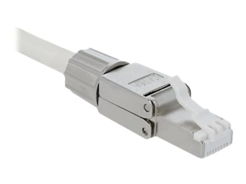 DeLOCK - Netzwerkanschluss - RJ-45 (M) - STP - CAT 6a