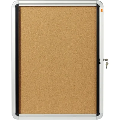 Nobo Schaukasten 1902561 Innen 4xA4 Korkrückwand br