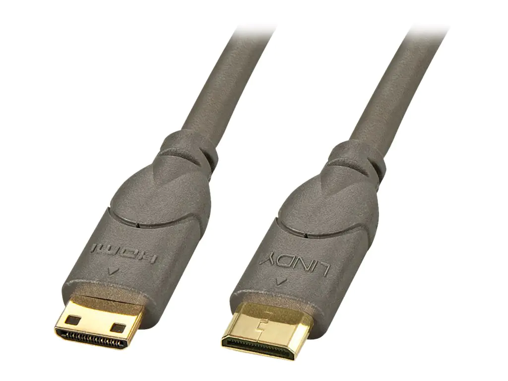 Lindy Premium High Speed HDMI Cable - HDMI-Kabel - 19 pin mini HDMI Type C männlich zu 19 pin mini HDMI Type C männlich - 50 cm - abgeschirmt