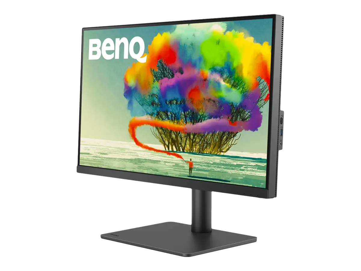 BenQ DesignVue PD2705U - LED-Monitor - 68.5 cm (27") - 3840 x 2160 4K UHD (2160p) @ 60 Hz - IPS - 350 cd/m² - 1200:1 - HDR10 - 5 ms - HDMI, DisplayPort, USB-C - Lautsprecher