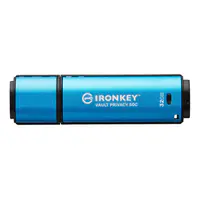 Kingston IronKey Vault Privacy 50C - USB-Flash-Laufwerk - verschlüsselt - 32 GB - USB-C 3.2 Gen 1 - TAA-konform