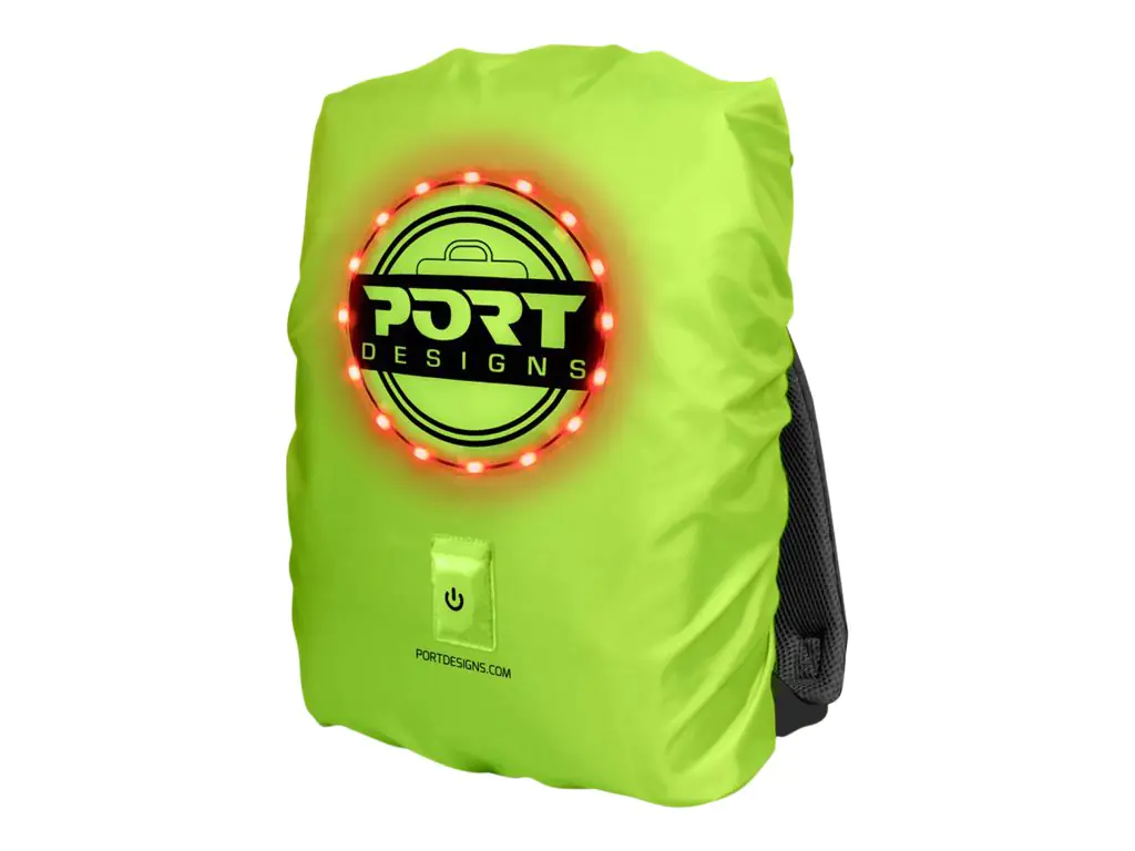 PORT Be VISIBL - Regenschutz für Notebookrucksack - Gelb