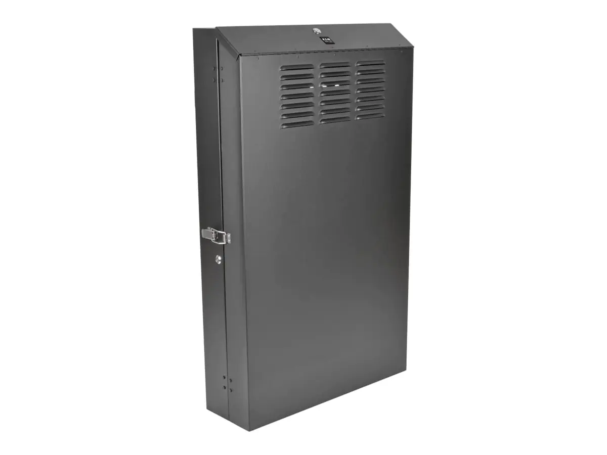 Tripp Eaton Tripp Lite Series 4U Wall Mount Low Profile Rack Enclosure Cabinet 36" Deep - Schrank Netzwerkschrank - geeignet für Wandmontage - Schwarz - 4U - 48.3 cm (19") SRWF4U36