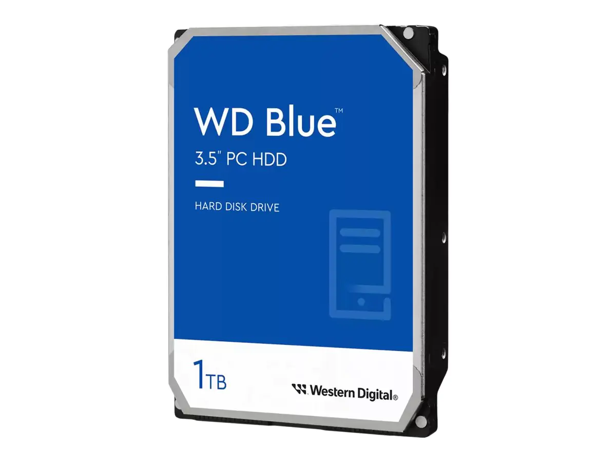 WD Blue WD10EARZ - Festplatte - 1 TB - intern - 3.5" (8.9 cm) - SATA - 5400 rpm - Puffer: 64 MB