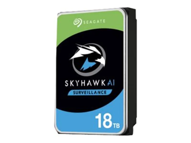Seagate SkyHawk AI ST12000VE001 - Festplatte - 12 TB - intern - 3.5" (8.9 cm) - SATA 6Gb/s - Puffer: 256 MB - mit 3 Jahre Seagate Rescue Datenwiederherstellung