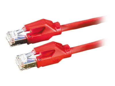 Dätwyler - Patch-Kabel - RJ-45 (M) zu RJ-45 (M) - 2 m - SSTP-Kabel - CAT 6 - halogenfrei - Rot