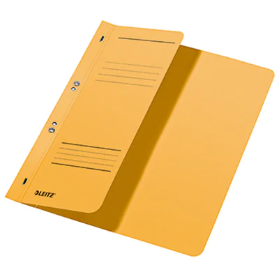 Leitz Ösenhefter 37400015 DIN A4 kfm. Heftung Karton gelb