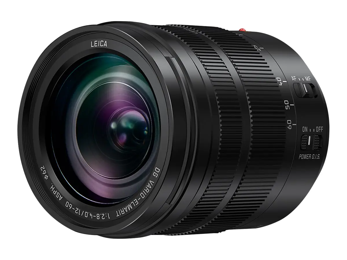 Leica DG Vario-Elmarit H-ES12060E - Zoomobjektiv - 12 mm - 60 mm - f/2.8-4.0 ASPH. - Micro Four Thirds - für Lumix DC-BGH1; Lumix G DC-G100, G110, G9, G90, G9L, G9M, GF10, GX9, GX9H, GX9K, GX9M, GX9W