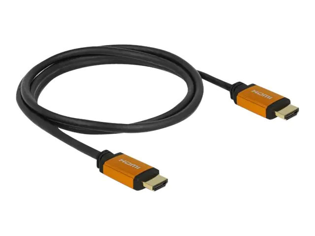 Delock - HDMI-Kabel - HDMI männlich zu HDMI männlich - 1.5 m - Dreifachisolierung - Schwarz, Gold - 8K Unterstützung