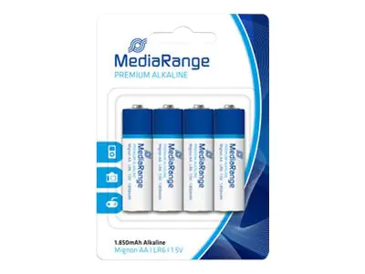 MEDIARANGE Premium - Batterie 4 x AA-Typ - Alkalisch MRBAT104