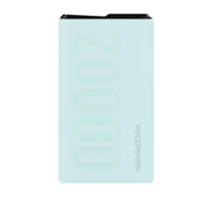 RealPower Powerbank PB-20000 PD light blue