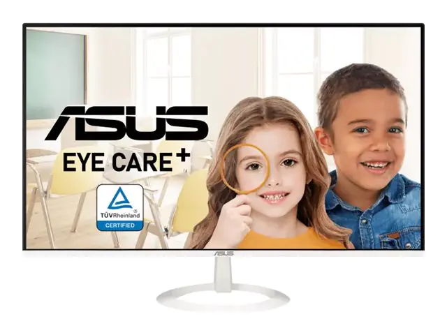 ASUS VZ27EHF-W - LED-Monitor - 68.6 cm (27") - 1920 x 1080 Full HD (1080p) @ 100 Hz - IPS - 250 cd/m² - 1300:1 - 1 ms - HDMI