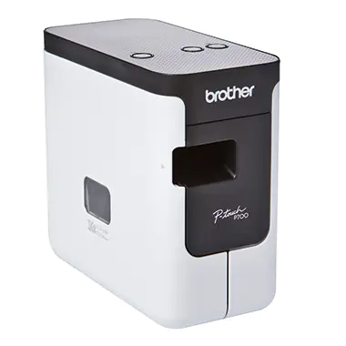 Brother P-Touch PT-P700 - Etikettendrucker - Thermotransfer - Rolle (2,4 cm) - 180 dpi - bis zu 30 mm/Sek. - USB 2.0 - Cutter
