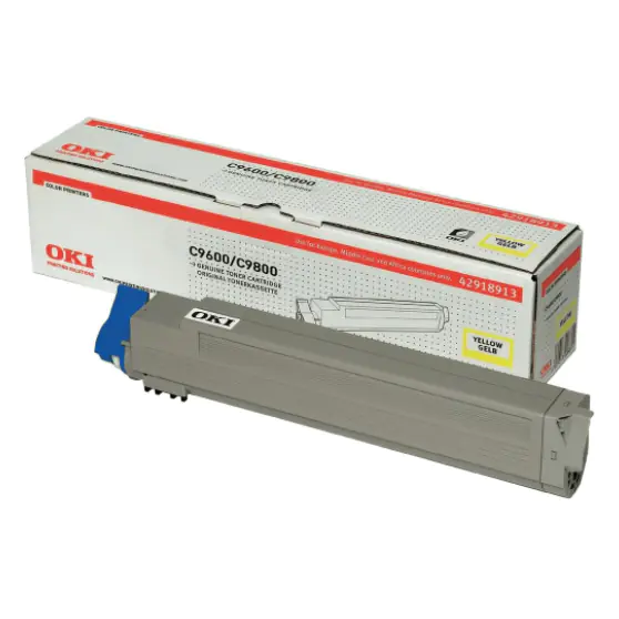 OKI - Gelb - Original - Tonerpatrone - für C9600dn, 9600hdtn, 9600hn, 9600n, 9650dn, 9650hdn, 9650hdtn, 9650n, 9800hdn, 9800hdtn
