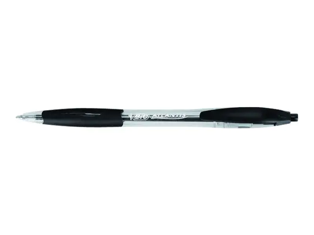 BIC ATLANTIS - Kugelschreiber - Schwarz - ölbasierte Tinte - 1 mm - Mittel - verstellbar (Packung mit 36) 920287
