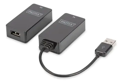 DIGITUS DA-70139-2 Transmitter and Receiver Units - USB-Erweiterung - USB, USB 2.0 - bis zu 45 m