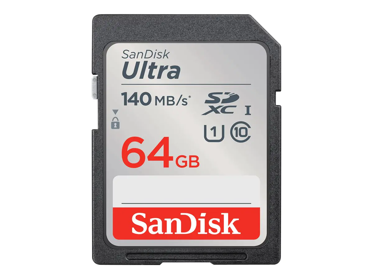 SanDisk Ultra - Flash-Speicherkarte - 64 GB - Class 10 - SDHC UHS-I