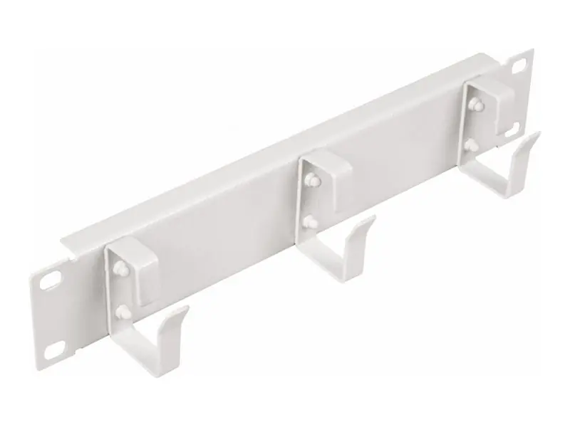 Equip EZMR-10-G - Kabelmanagement-Panel mit Ringen für Rack - Hellgrau - 1U - 25.4 cm (10")