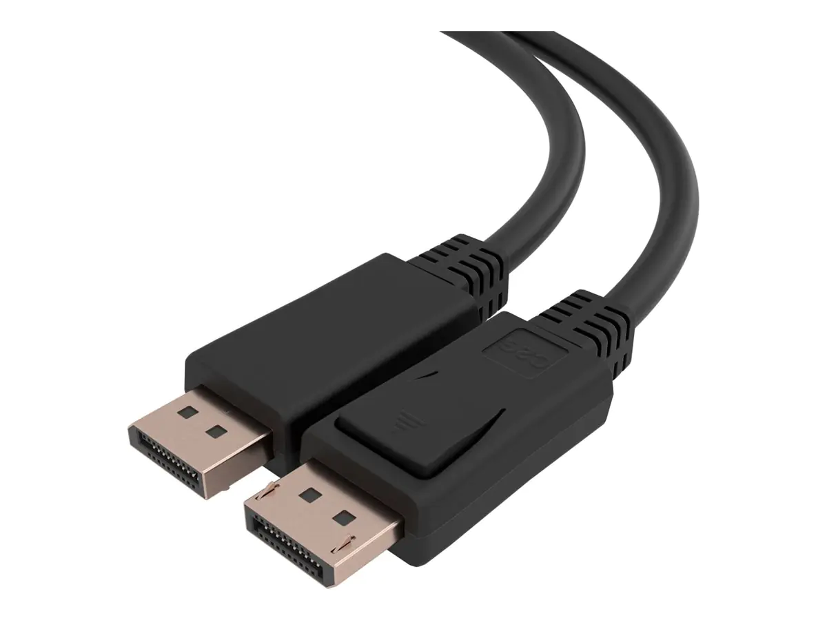 C2G 3ft (0.9m) C2G TAA-Compliant DisplayPort Cable with Latches - 8K 60Hz - DisplayPort-Kabel