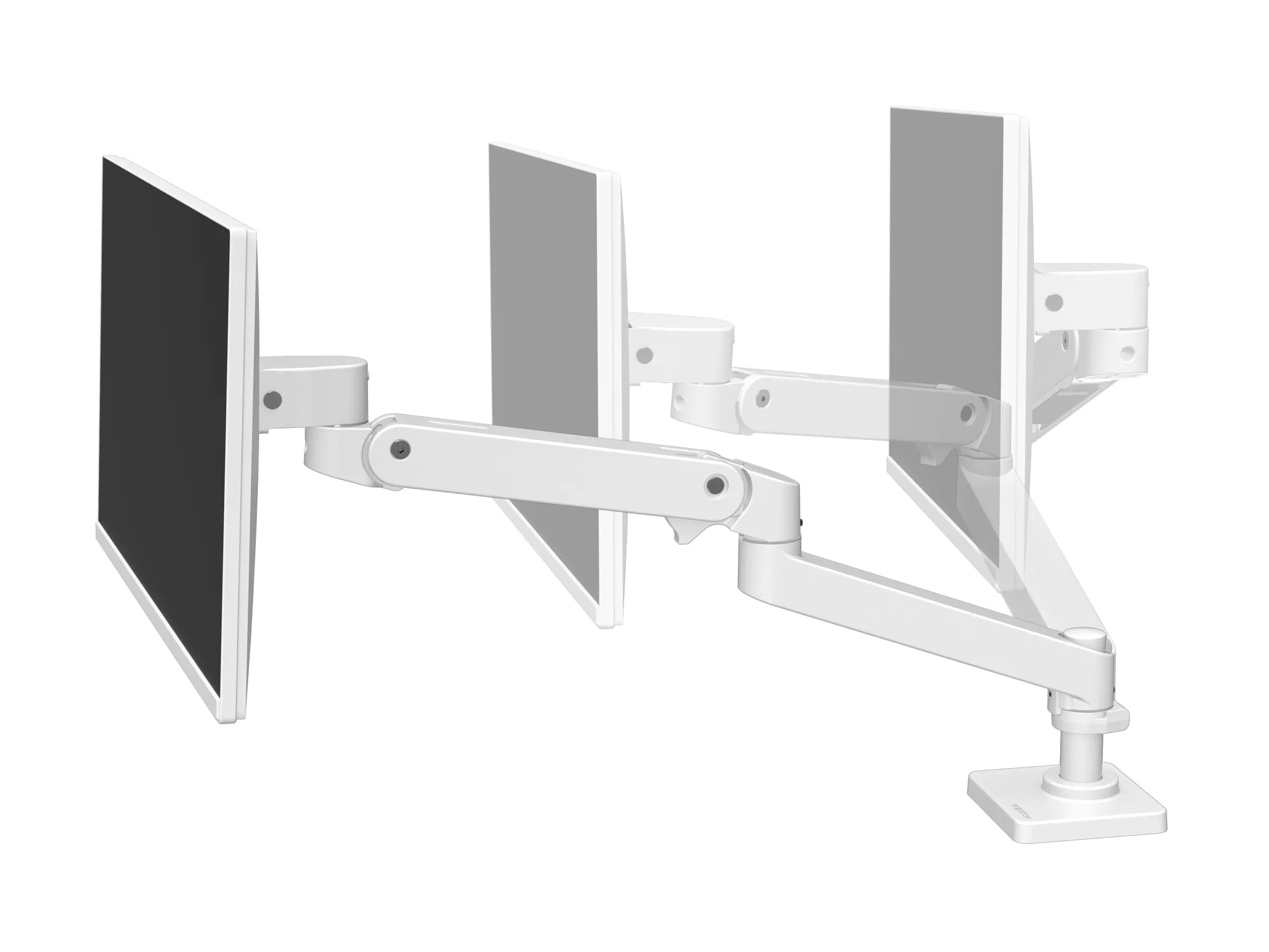 Ergotron LX Pro - Befestigungskit (Monitorarm) - für LCD-Display - Aluminium - weiß - Bildschirmgröße: bis zu 86,4 cm (bis zu 34 Zoll) - Tischmontage