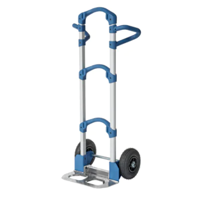 Fetra Sackkarre Wuppi 57 x 125 x 44,5 cm (B x H x T) 200kg Aluminium blau