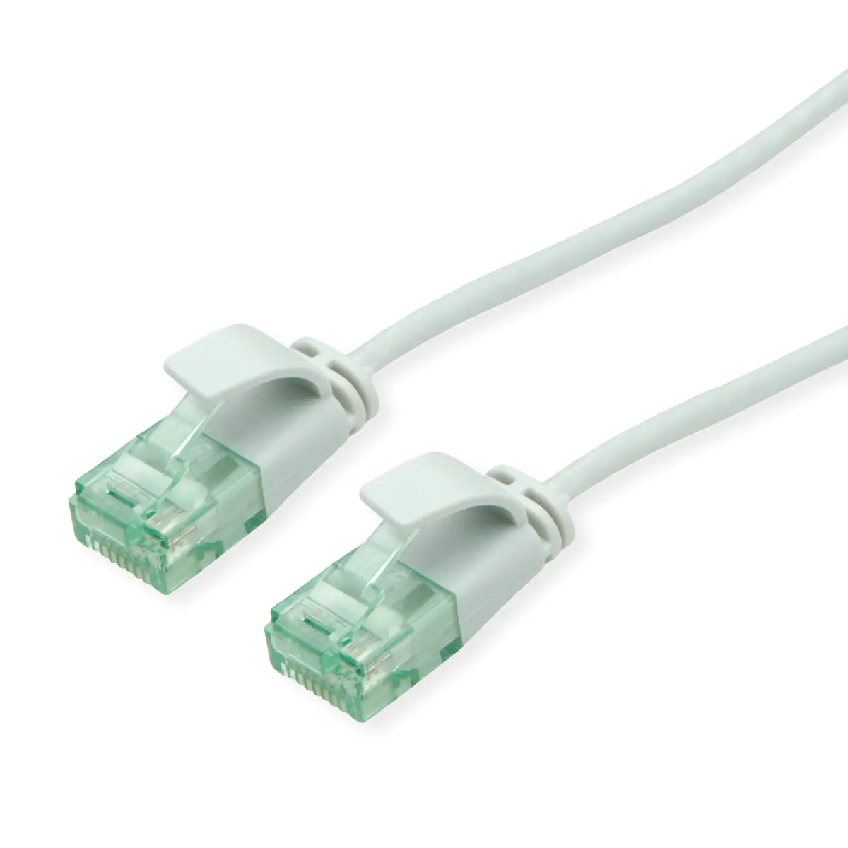 ROLINE RM UTP Patchkabel Kat6A/Kl.EA SLIM grau 2m - UTP