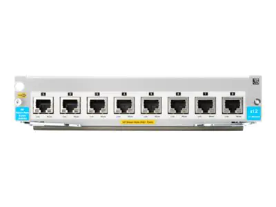 HPE - Erweiterungsmodul - 1/2.5/5/10GBase-T (PoE+) x 8 - für HPE Aruba 5406R, 5406R 16, 5406R 44, 5406R 8-port, 5406R zl2