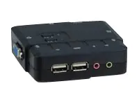 Argus KVM CS-21UA - KVM-/Audio-Switch - 2 x KVM /Audio
