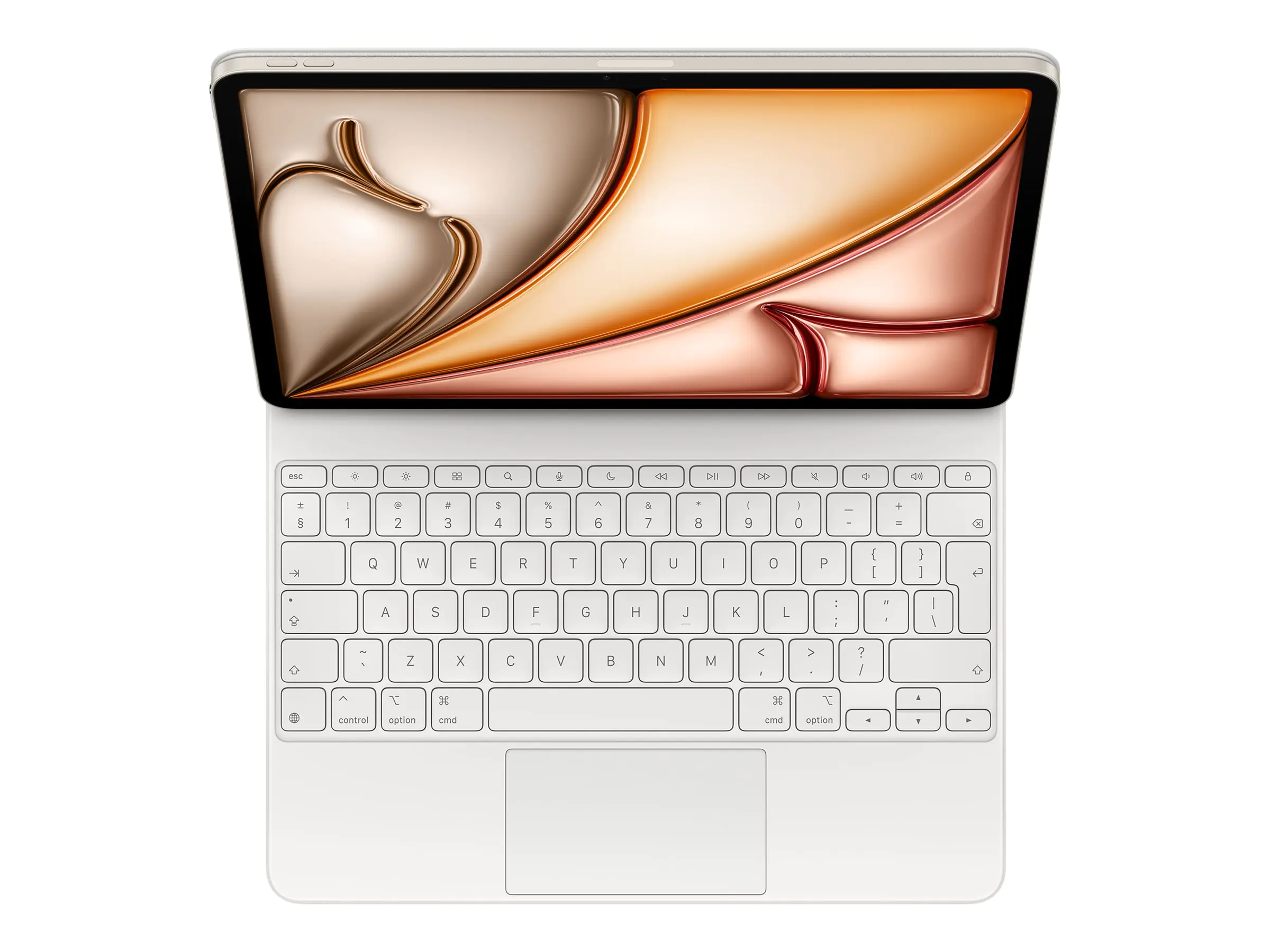 Apple Magic Keyboard - Tastatur und Foliohülle - mit Trackpad - Apple Smart connector - QWERTY - International Englisch - für 13-inch iPad Air (M2, M3)