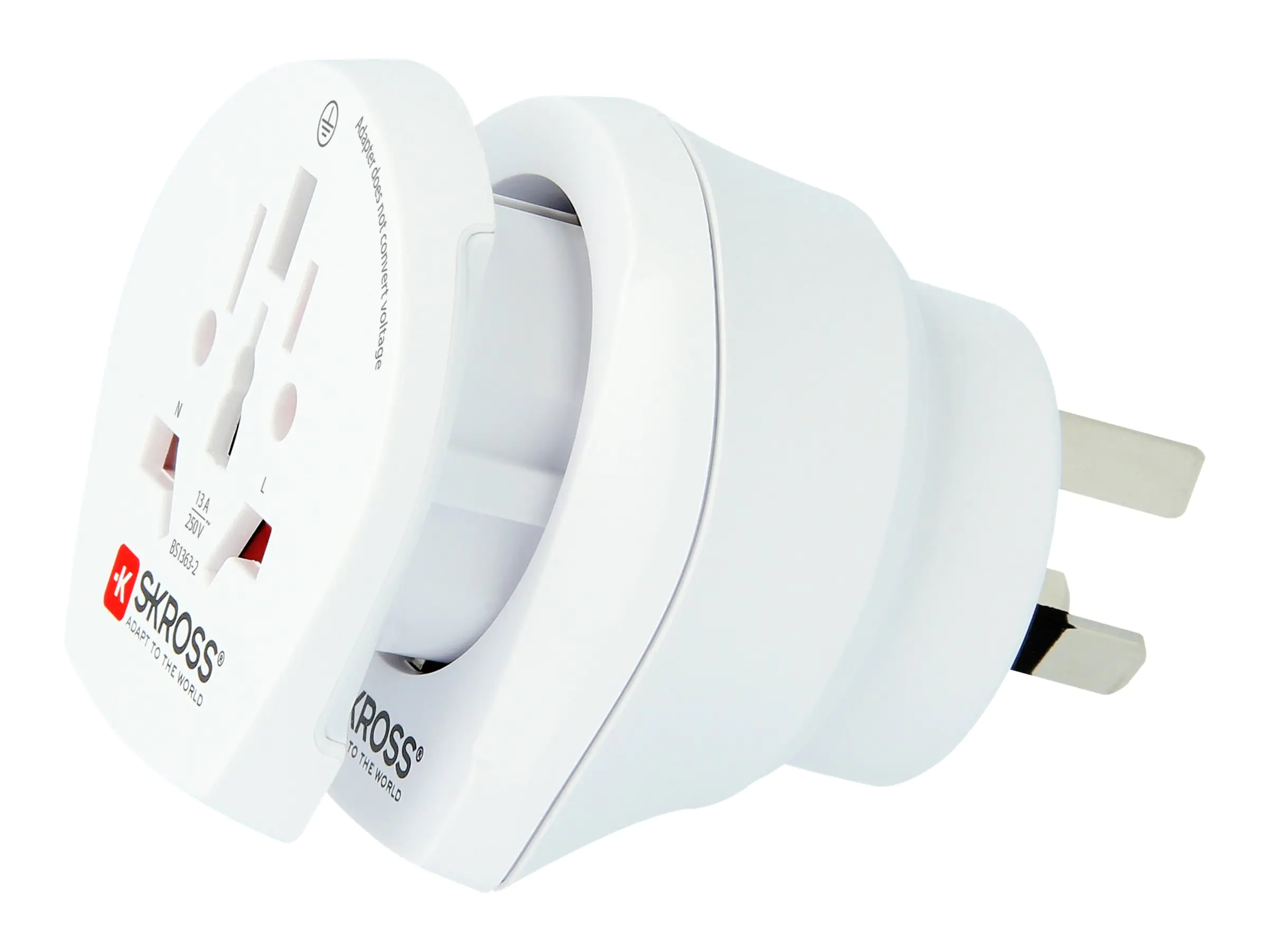 SKROSS Country Travel Adapter World to Australia /China - Adapter für Power Connector - Typ A, Typ