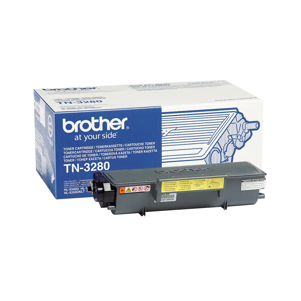 Brother TN3280 - Schwarz - Original - Tonerpatrone - für Brother DCP-8070, 8085, HL-5340, 5350, 5370, 5380, MFC-8370, 8380, 8880, 8890