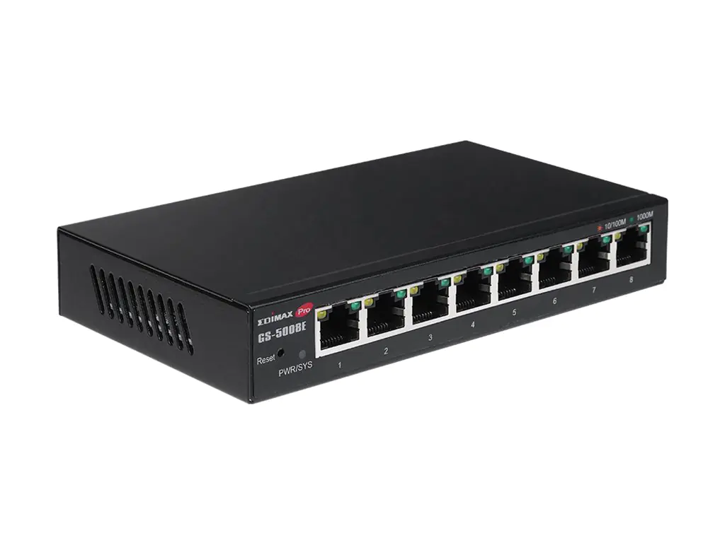 Edimax Pro GS-5008E - Switch - Smart - 8 x 10/100/1000