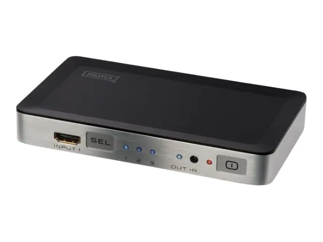 Digitus Video/Audio-Schalter DS-44300 3-port Desktop