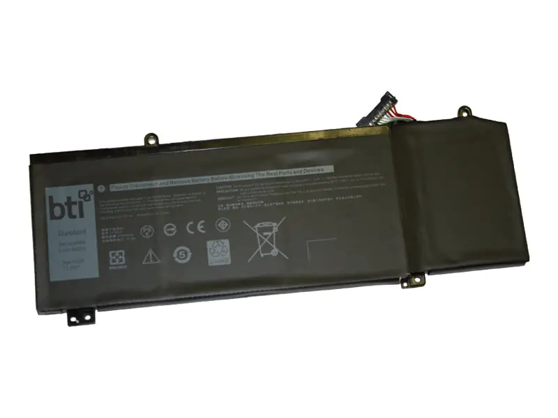BTI - Laptop-Batterie - Lithium-Polymer - 4 Zellen - 3750 mAh - 43 Wh - für Alienware M15, M17; Dell G5 15 5590; G7 15 7590, 17 7790