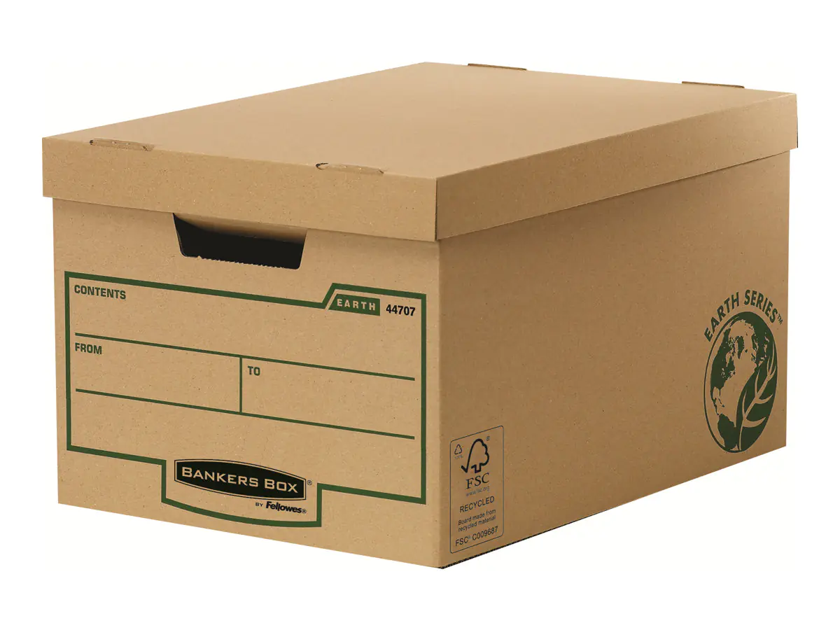 Fellowes R-Kive Earth - Aufbewahrungsbox - für A4 (210 x 297 mm) 4470701