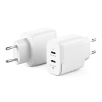 ALOGIC Rapid Power - Netzteil - GaN - 40 Watt - PD - 2 Ausgabeanschlussstellen (24 pin USB-C) - Europäische Union
