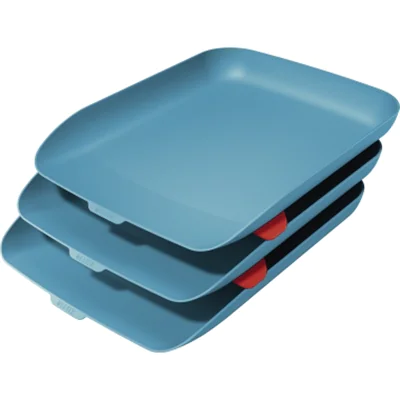 Leitz Briefkorb Cosy 53582061 A4 PS blau 3 St./Pack.