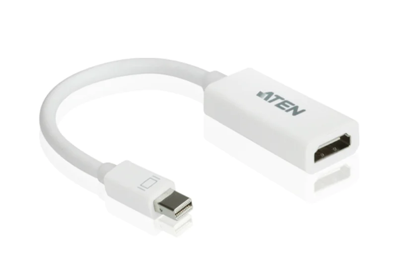 ATEN VC980 - Videoadapter - Mini DisplayPort männlich zu HDMI weiblich - 19 cm - weiß