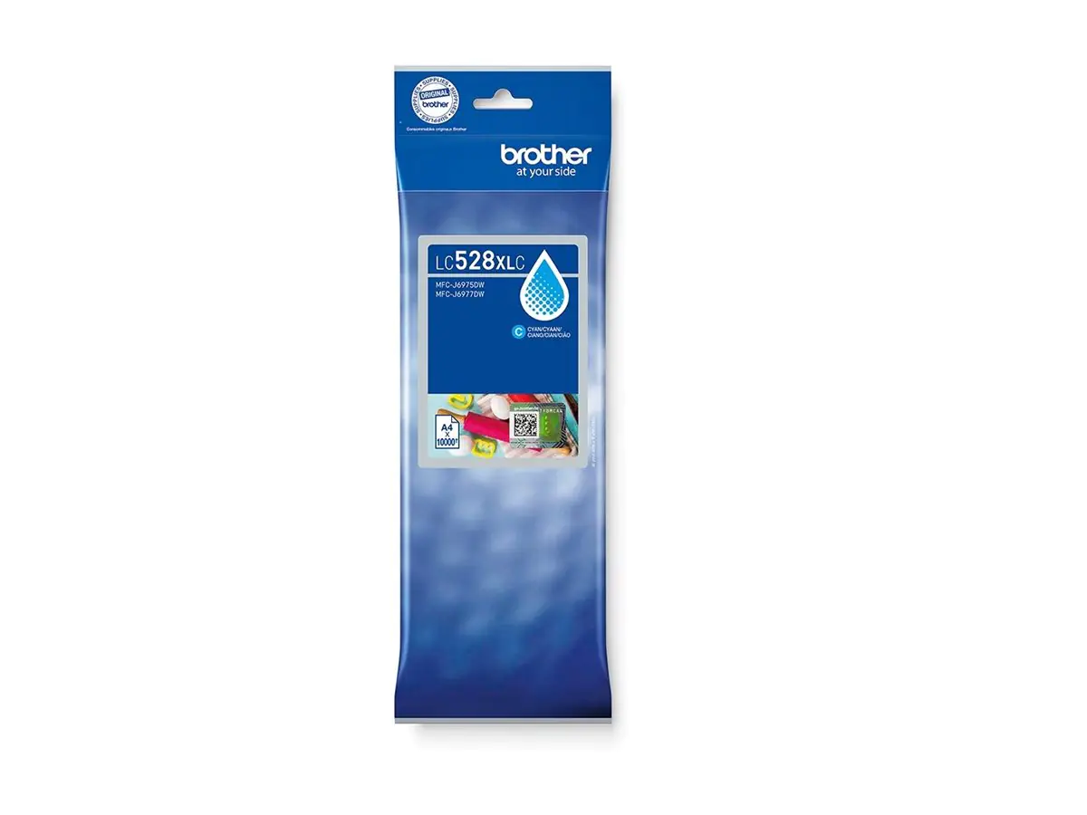 Brother Tinte LC528XLC Cyan 10.000 Seiten