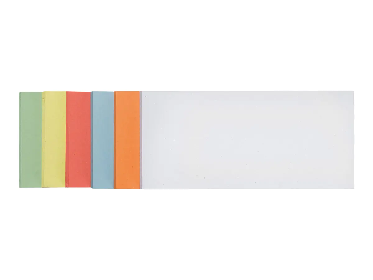 Franken GmbH FRANKEN - Moderationskarte - rechteckig - 9.5 x 20.5 cm - weiß, Gelb, Rot, grün, orange, Hellblau (Packung mit 300) UMZS 1020 99
