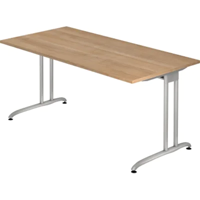 Hammerbacher Schreibtisch VBS16/N 160x80cm nussbaum