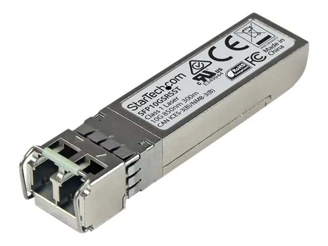 StarTech Cisco SFP-10G-SR-S kompatibel SFP+ - 10 Gigabit Fiber 10GBase-SR SFP+ Transceiver Modul - MM LC mit DDM - 300m - SFP+-Transceiver-Modul (gleichwertig mit: Cisco SFP-10G-SR-S) - 10 GigE - 10GBase-SR - LC Multi-Mode - bis zu 300 m - 850 nm