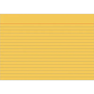 BRUNNEN Karteikarte 102270140 DIN A7 liniert or 100 St./Pack.