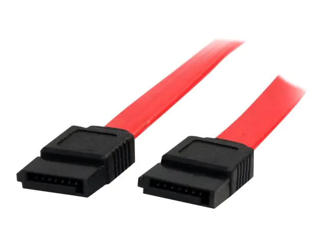 StarTech 90 cm SATA Serielles ATA-Kabel - S-ATA Anschlusskabel - Bu/Bu - SATA-Kabel - Serial ATA 150 - SATA (W) zu SATA (W) - 0.9 m - Rot - für P/N: 10P6G-PCIE-SATA-CARD, 2P6G-PCIE-SATA-CARD, 4P6G-PCIE-SATA-CARD, 6P6G-PCIE-SATA-CARD