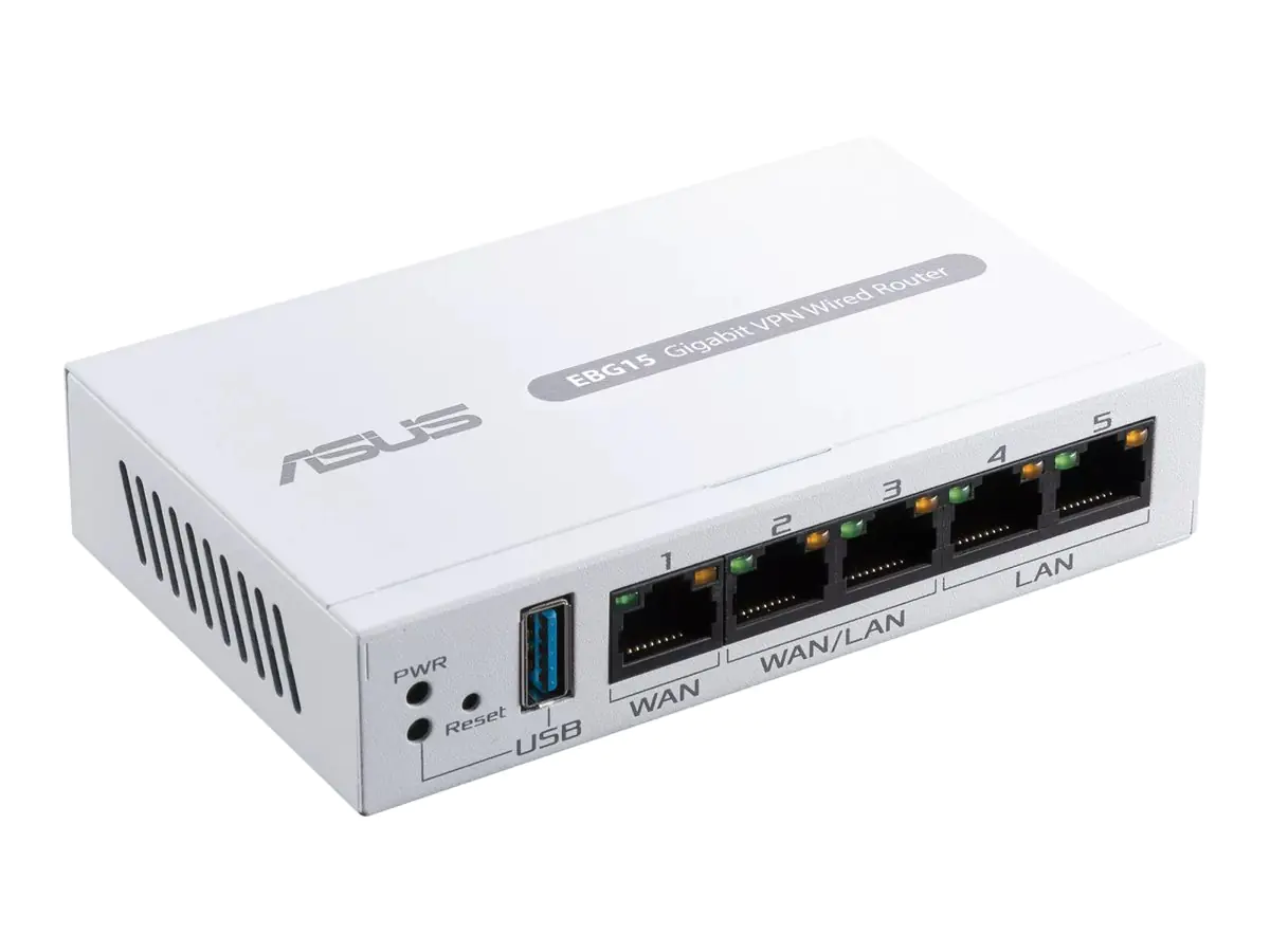 ASUS ExpertWiFi EBG15 - Router 4-Port-Switch - 1GbE - WAN-Ports: 3