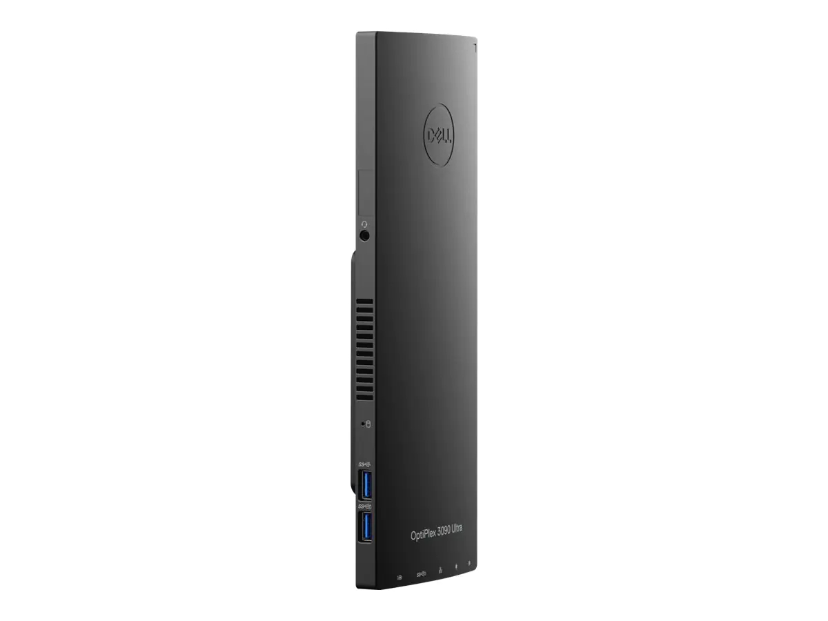 Dell OptiPlex 3090 Ultra - UFF - Core i5 1145G7 / 2.6 GHz - RAM 16 GB - SSD 256 GB - Iris Xe Graphics - GigE - WLAN: 802.11a/b/g/n/ac, Bluetooth 5.0 - Win 10 Pro 64-Bit (mit Win 11 Pro Lizenz) - Monitor: keiner - Schwarz - BTS - mit 3 Jahre Basis Vor-Ort
