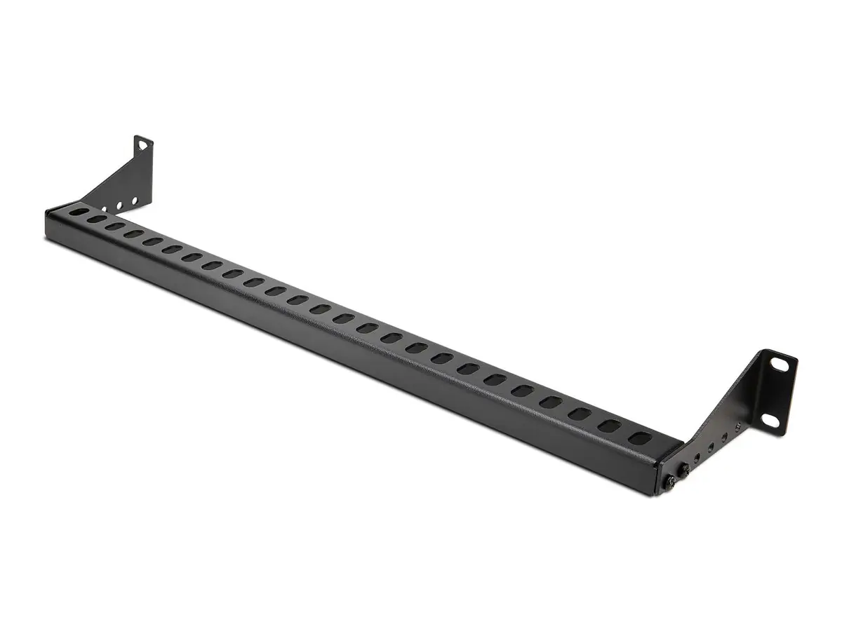 StarTech.com 1HE Rack Kabelführung, 19 Zoll Horizontale Kabelmanagement - Rack Kabelmanagementführung (horizontal) 12S-CABLE-LACING-BAR